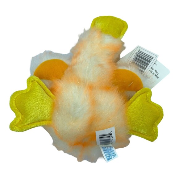 Vintage 2000 Kids of America Platypus Orange Cream Bow Duck Plush KMart 8” inch - Picture 3 of 8